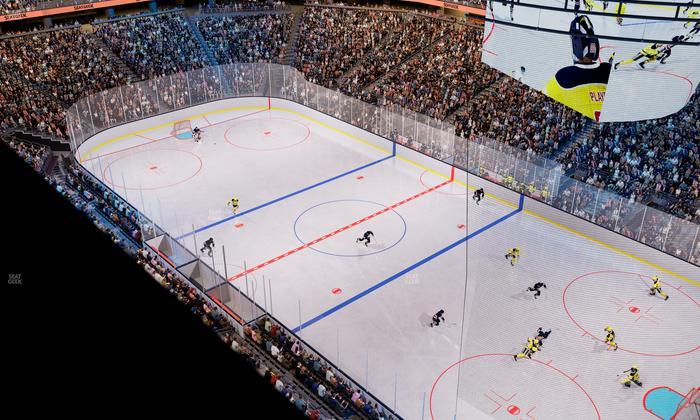 Climate Pledge Arena - Section 312 Seat View