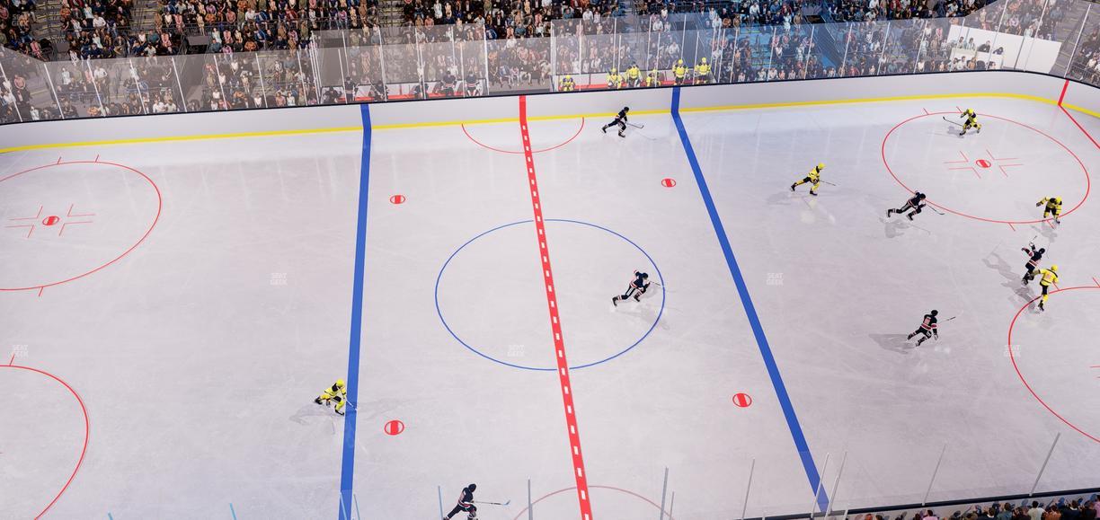 Climate Pledge Arena - Section 314 Seat View