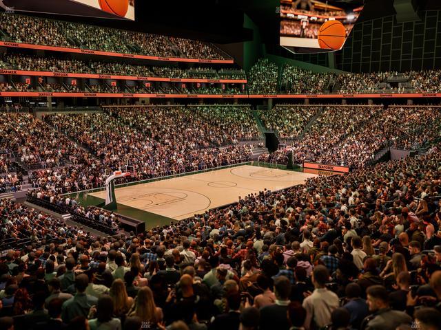 Climate Pledge Arena - Section 4 Seat View