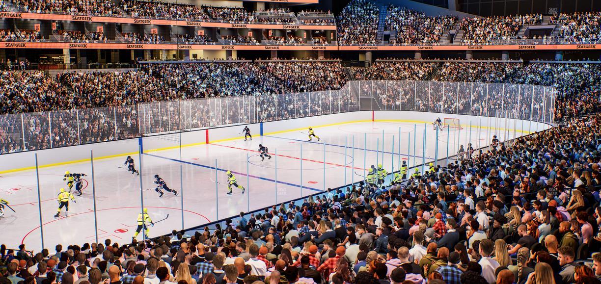 Climate Pledge Arena - Section 4 Seat View