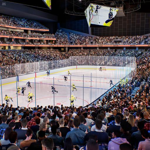 Climate Pledge Arena - Section 6 Seat View