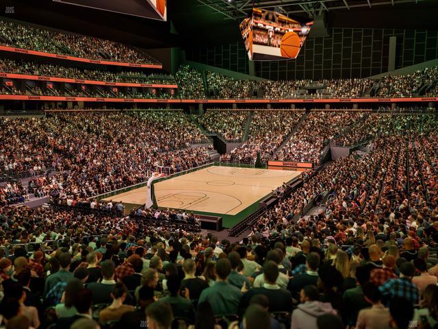 Climate Pledge Arena - Section 6 Seat View