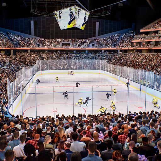 Climate Pledge Arena - Section 8 Seat View