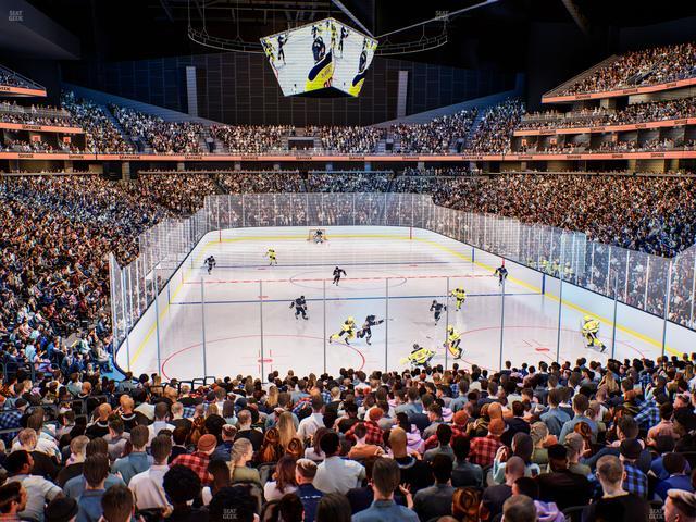 Climate Pledge Arena - Section 8 Seat View