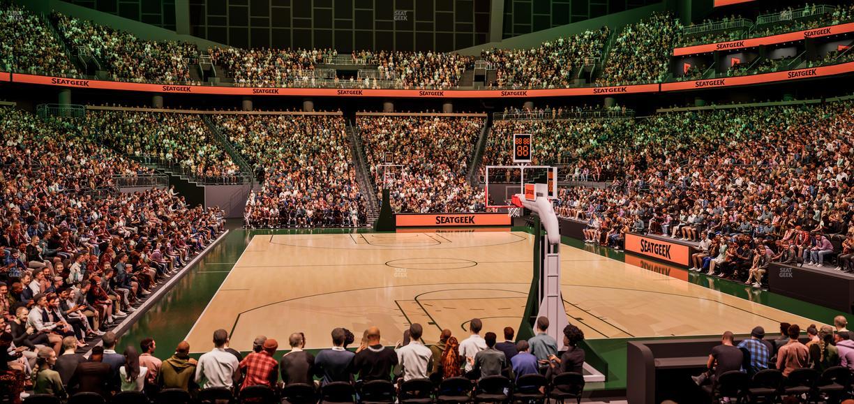 Climate Pledge Arena - Section 8 Seat View