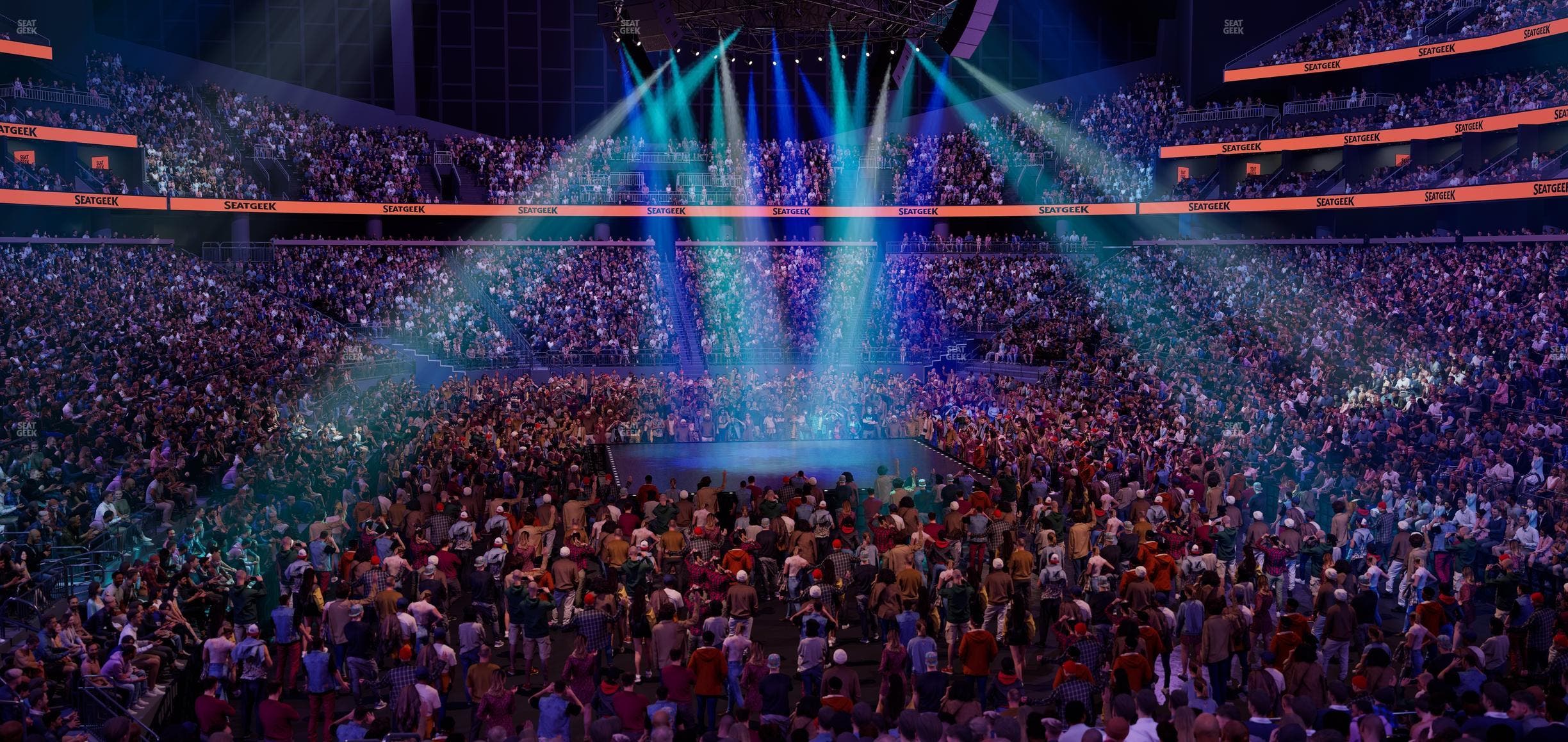 Climate Pledge Arena - Section 8 Seat View