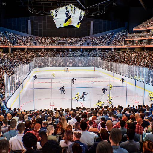 Climate Pledge Arena - Section 8 Seat View