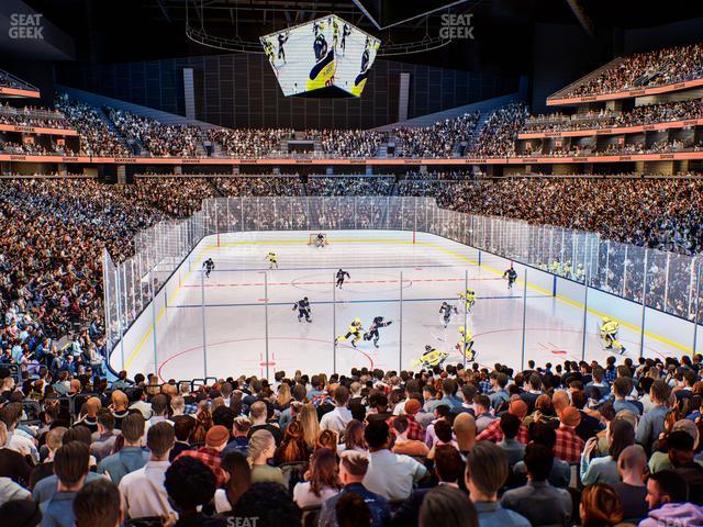 Climate Pledge Arena - Section 8 Seat View Climate Pledge Arena - Section 8 Seat View