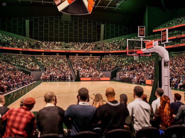 Climate Pledge Arena - Section 8 Seat View