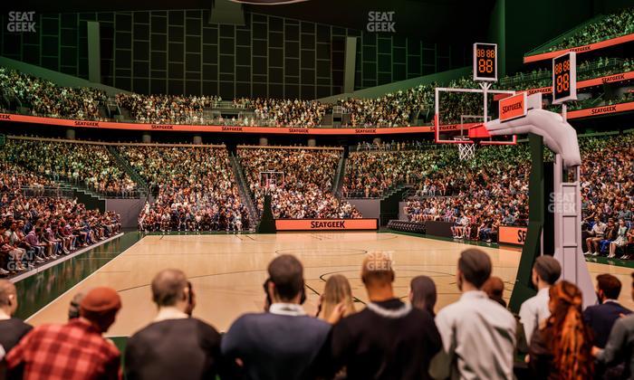 Climate Pledge Arena - Section 8 Seat View