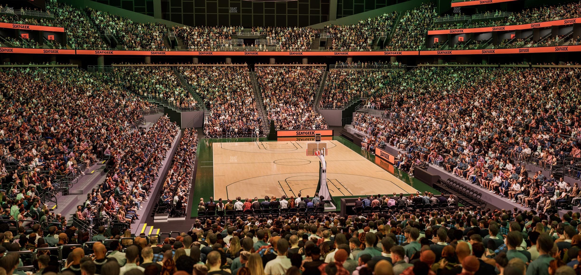 Climate Pledge Arena - Section 8 Seat View