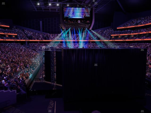 Climate Pledge Arena - Section 8 Seat View Climate Pledge Arena - Section 8 Seat View