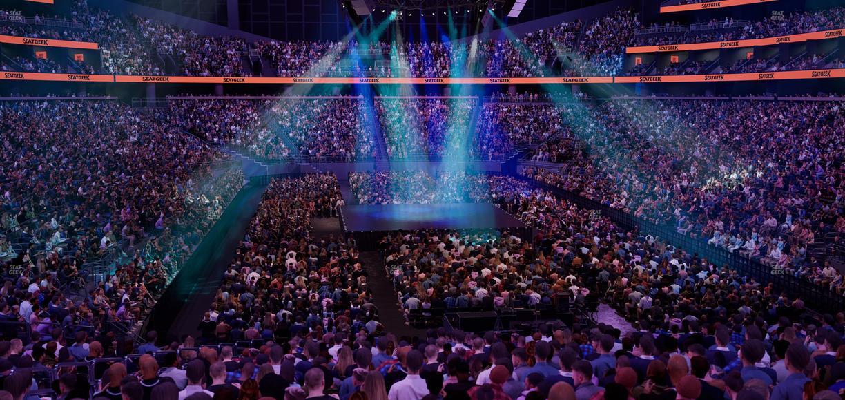 Climate Pledge Arena - Section 8 Seat View