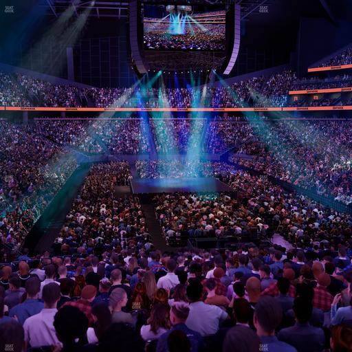 Climate Pledge Arena - Section 8 Seat View