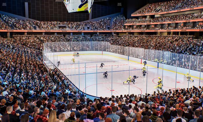 Climate Pledge Arena - Section 9 Seat View