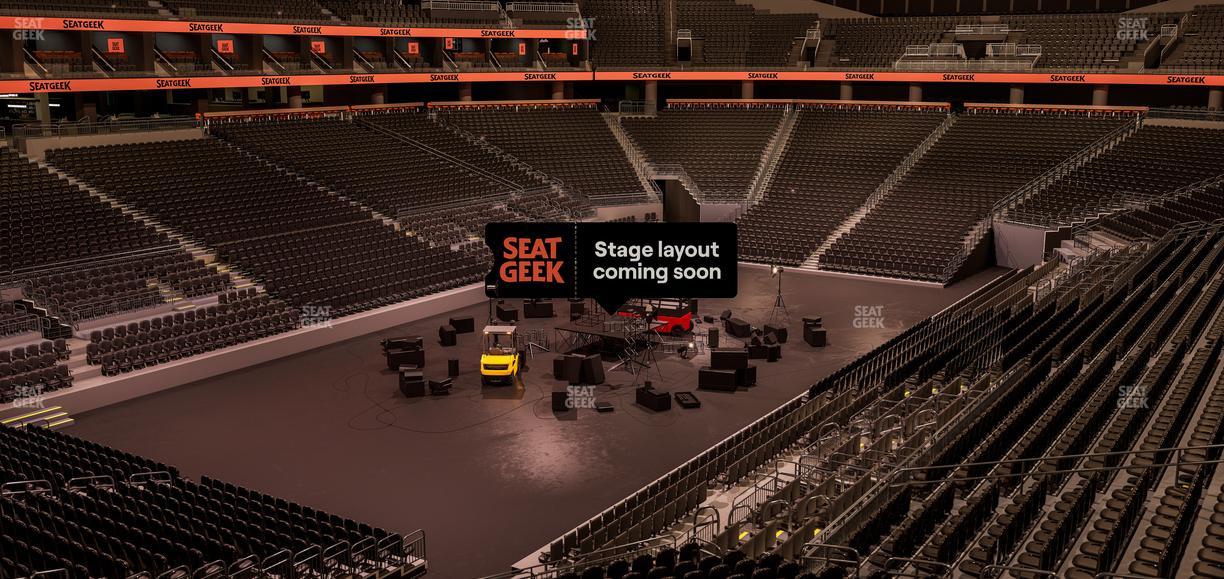 Climate Pledge Arena - Section Box 1 A Seat View