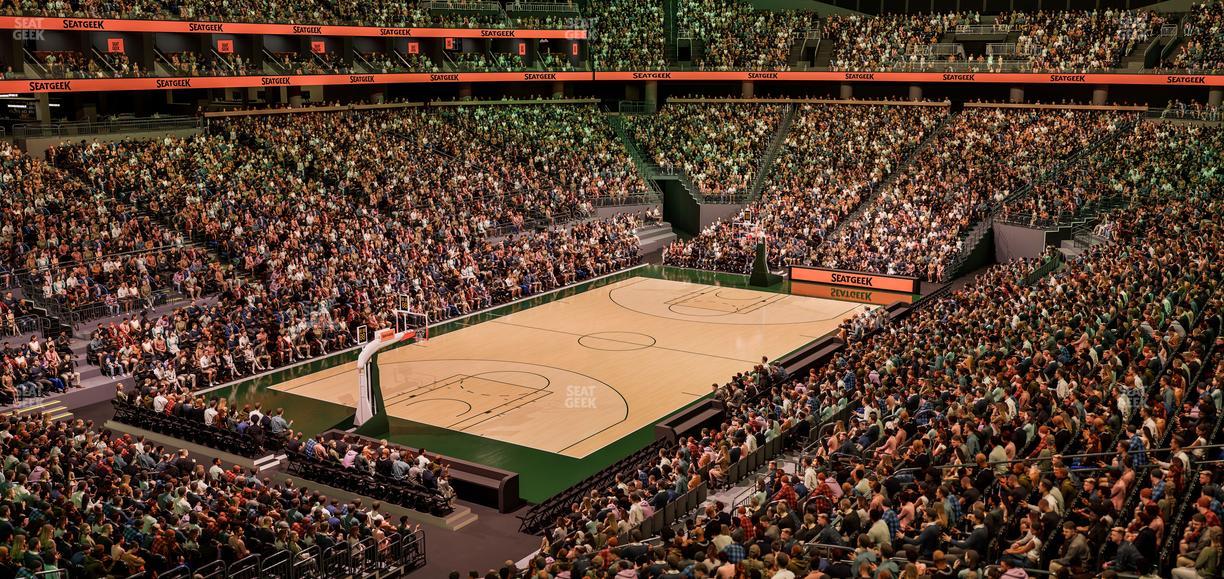 Climate Pledge Arena - Section Box 1 A Seat View