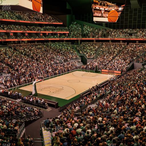 Climate Pledge Arena - Section Box 1 A Seat View