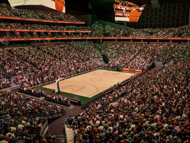 Climate Pledge Arena - Section Box 1 A Seat View