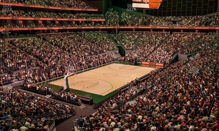 Climate Pledge Arena - Section Box 1 A Seat View