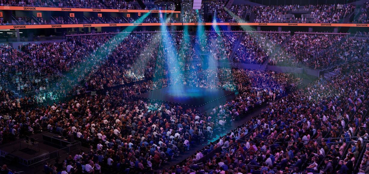 Climate Pledge Arena - Section Box 1 A Seat View