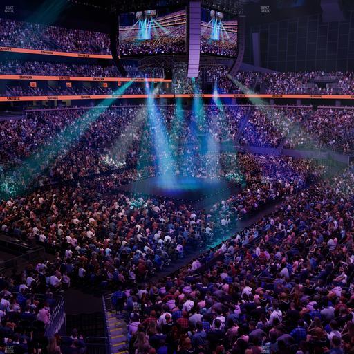 Climate Pledge Arena - Section Box 1 A Seat View