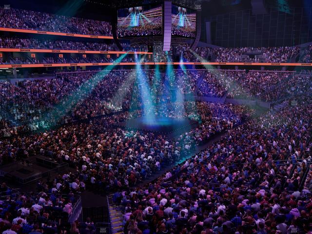 Climate Pledge Arena - Section Box 1 A Seat View