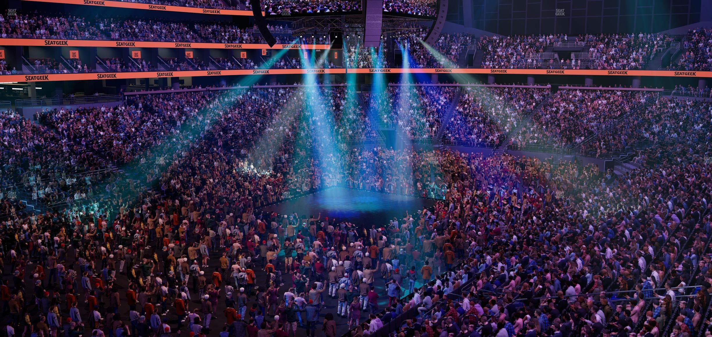 Climate Pledge Arena - Section Box 1 B Seat View