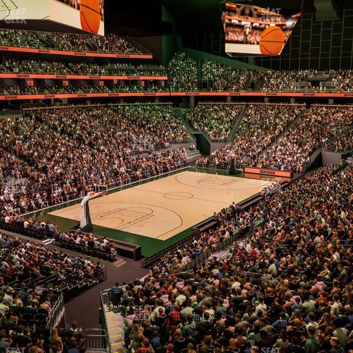 Climate Pledge Arena - Section Box 1 B Seat View