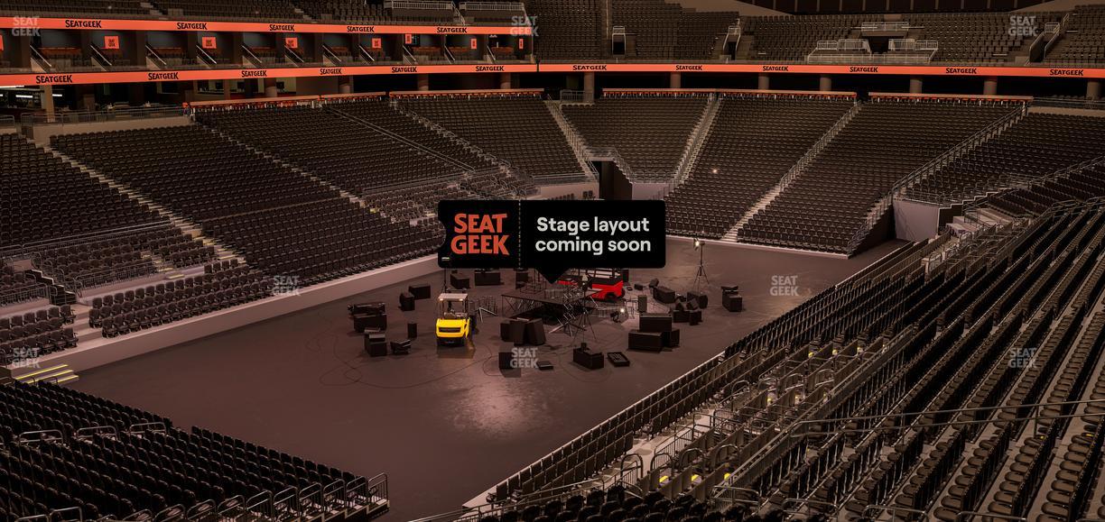 Climate Pledge Arena - Section Box 1 B Seat View