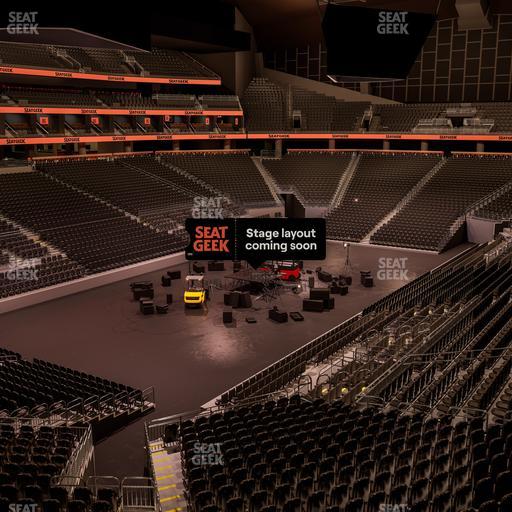 Climate Pledge Arena - Section Box 1 B Seat View