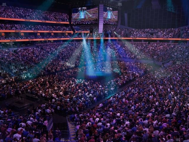 Climate Pledge Arena - Section Box 1 C Seat View