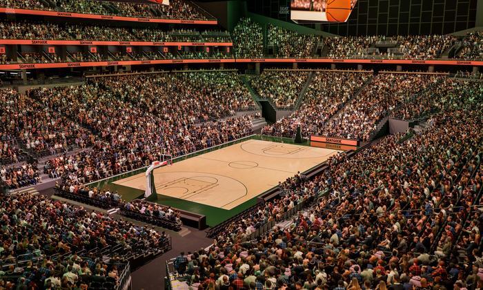 Climate Pledge Arena - Section Box 1 C Seat View