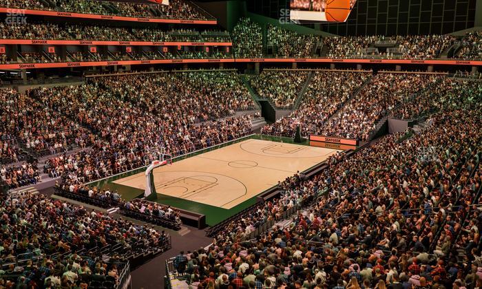 Climate Pledge Arena - Section Box 1 C Seat View