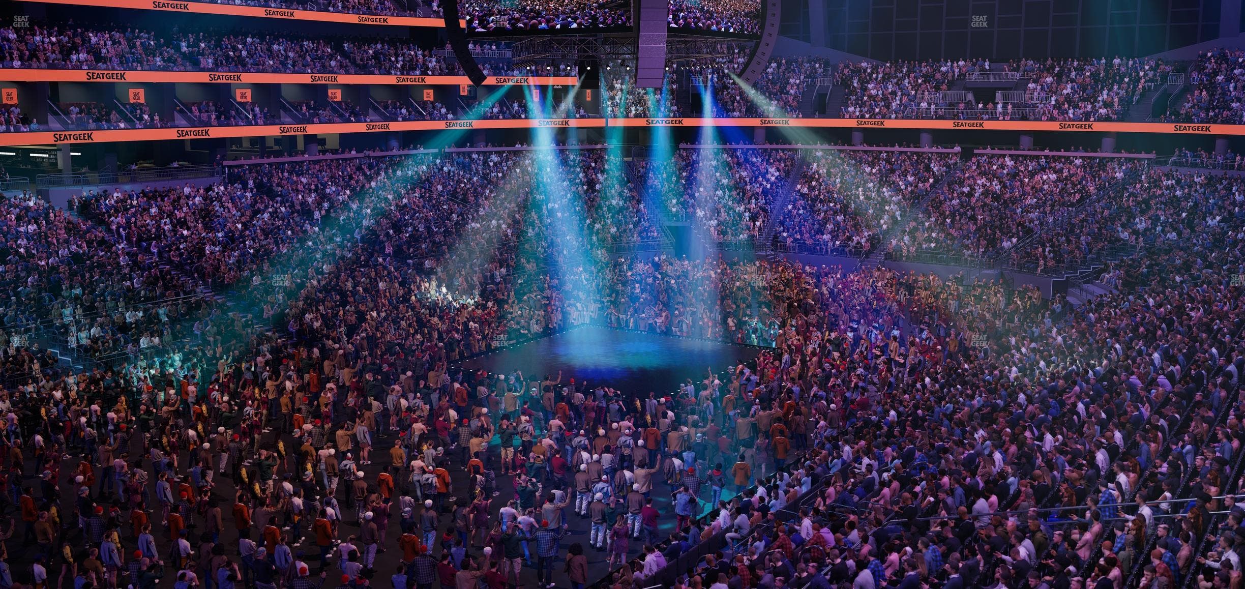 Climate Pledge Arena - Section Box 1 C Seat View