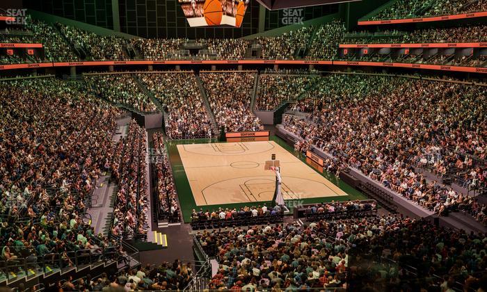 Climate Pledge Arena - Section Box 12 D Seat View