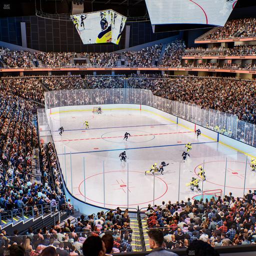 Climate Pledge Arena - Section Box 13 D Seat View