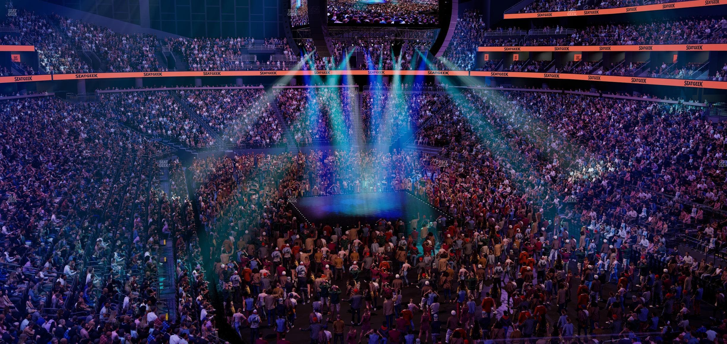 Climate Pledge Arena - Section Box 13 D Seat View