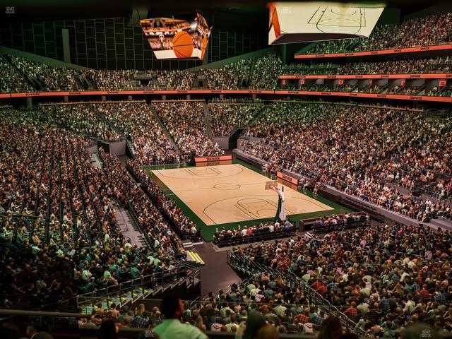 Climate Pledge Arena - Section Box 14 D Seat View