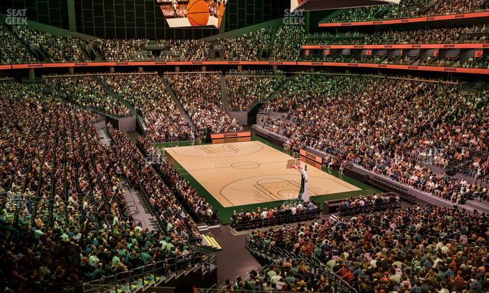 Climate Pledge Arena - Section Box 14 D Seat View