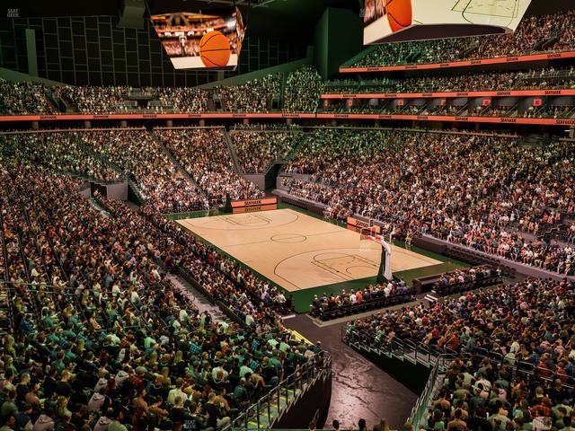 Climate Pledge Arena - Section Box 16 B Seat View