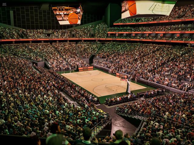 Climate Pledge Arena - Section Box 16 D Seat View