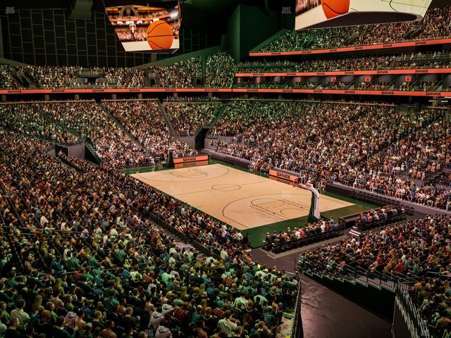 Climate Pledge Arena - Section Box 17 A Seat View