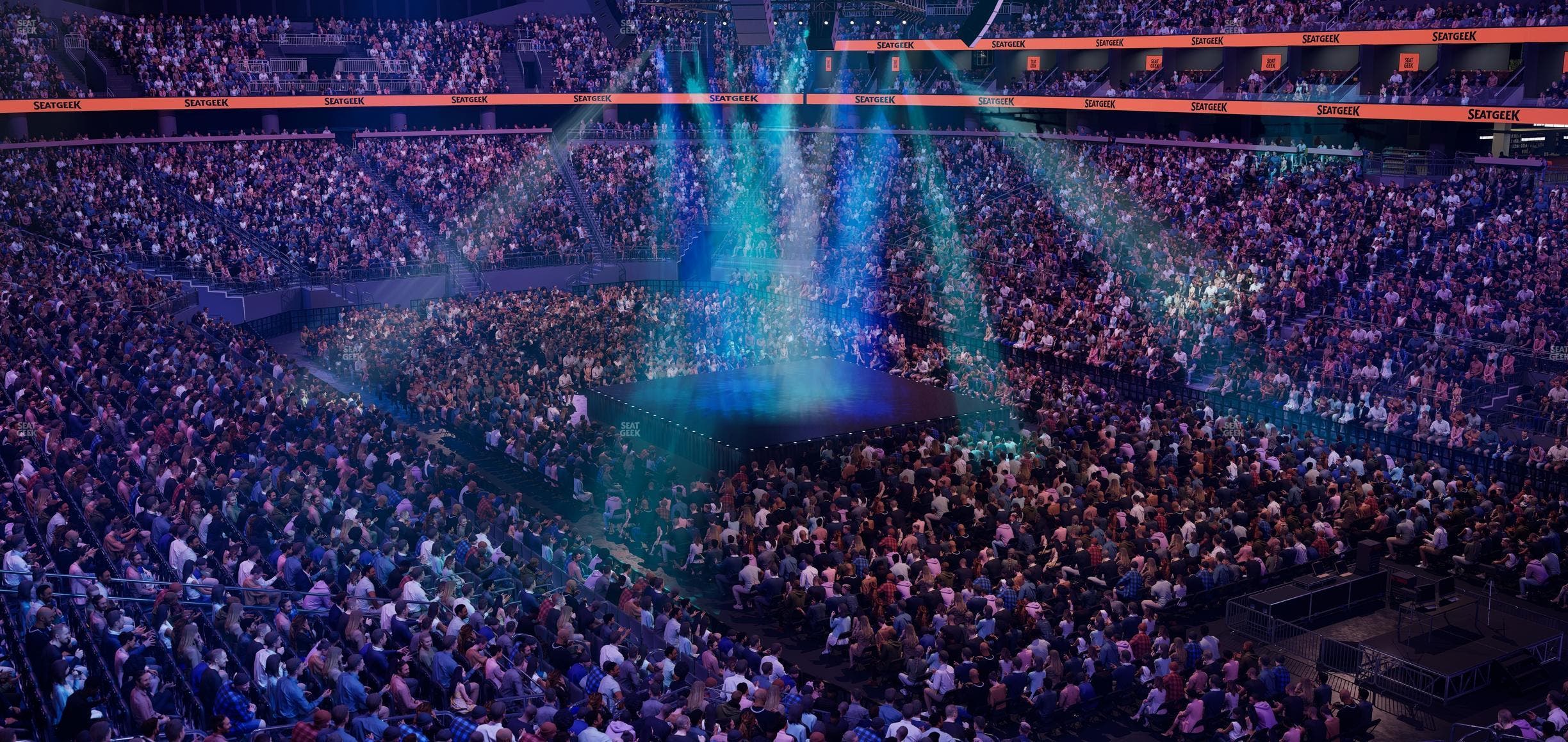 Climate Pledge Arena - Section Box 17 B Seat View