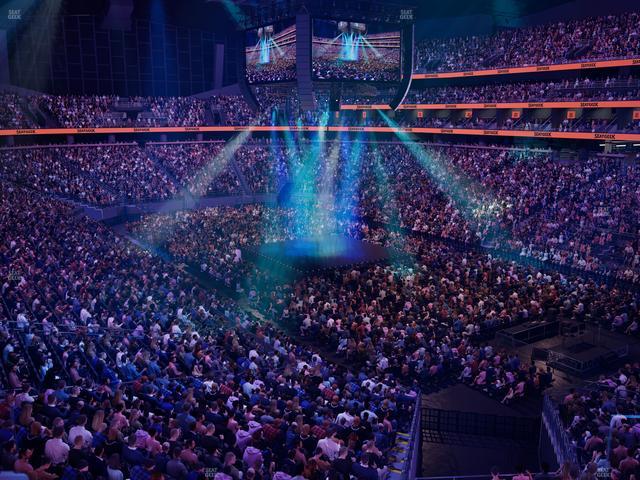 Climate Pledge Arena - Section Box 17 C Seat View