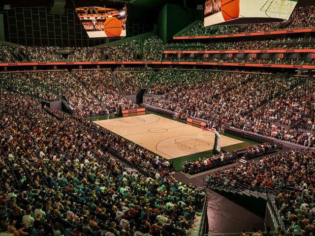 Climate Pledge Arena - Section Box 17 C Seat View