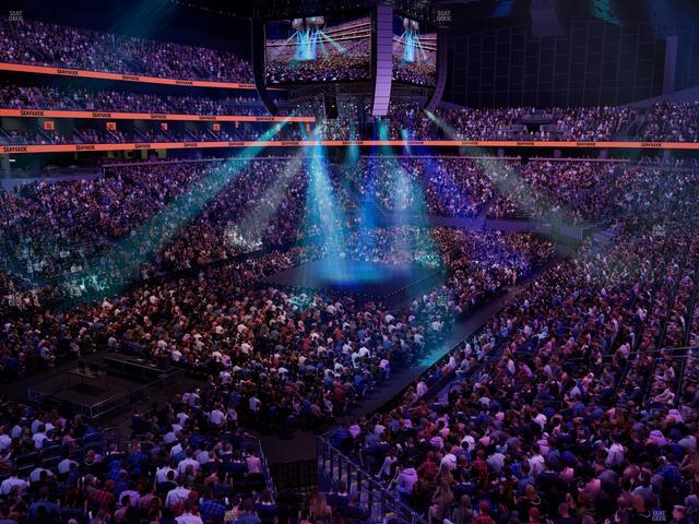 Climate Pledge Arena - Section Box 2 A Seat View