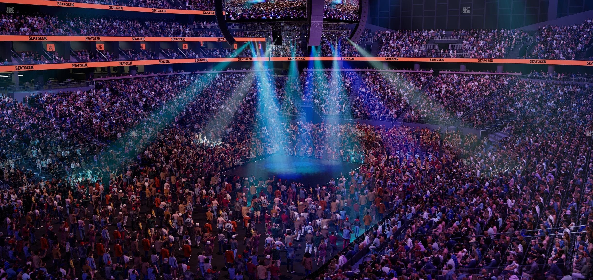 Climate Pledge Arena - Section Box 2 D Seat View