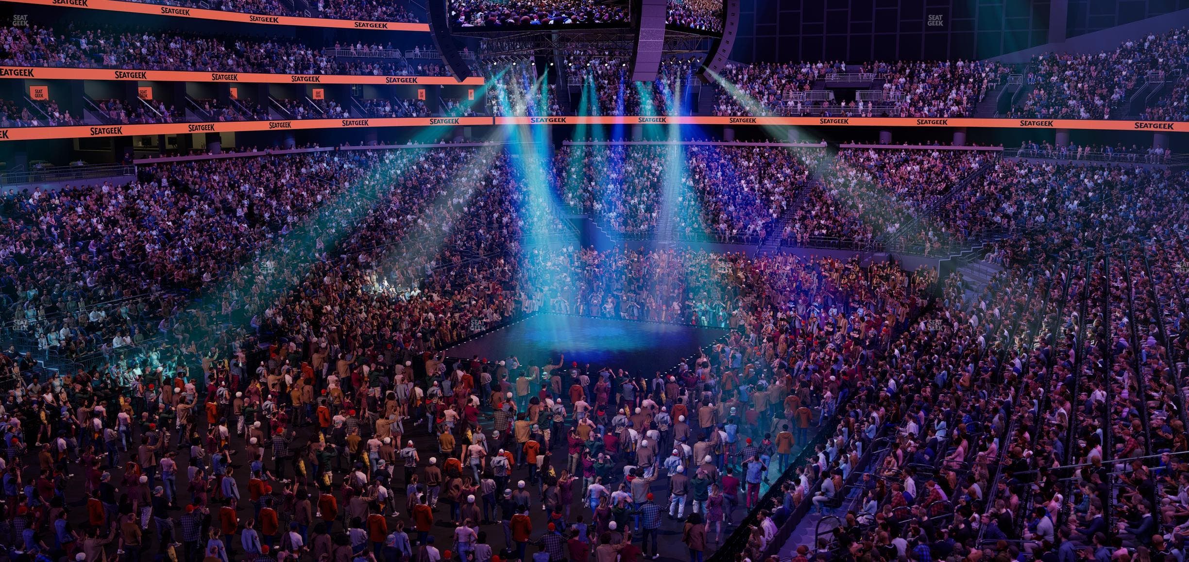 Climate Pledge Arena - Section Box 3 B Seat View