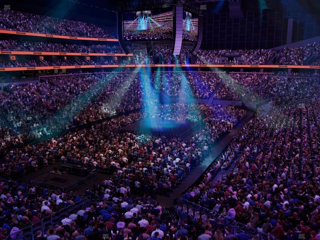 Climate Pledge Arena - Section Box 3 B Seat View